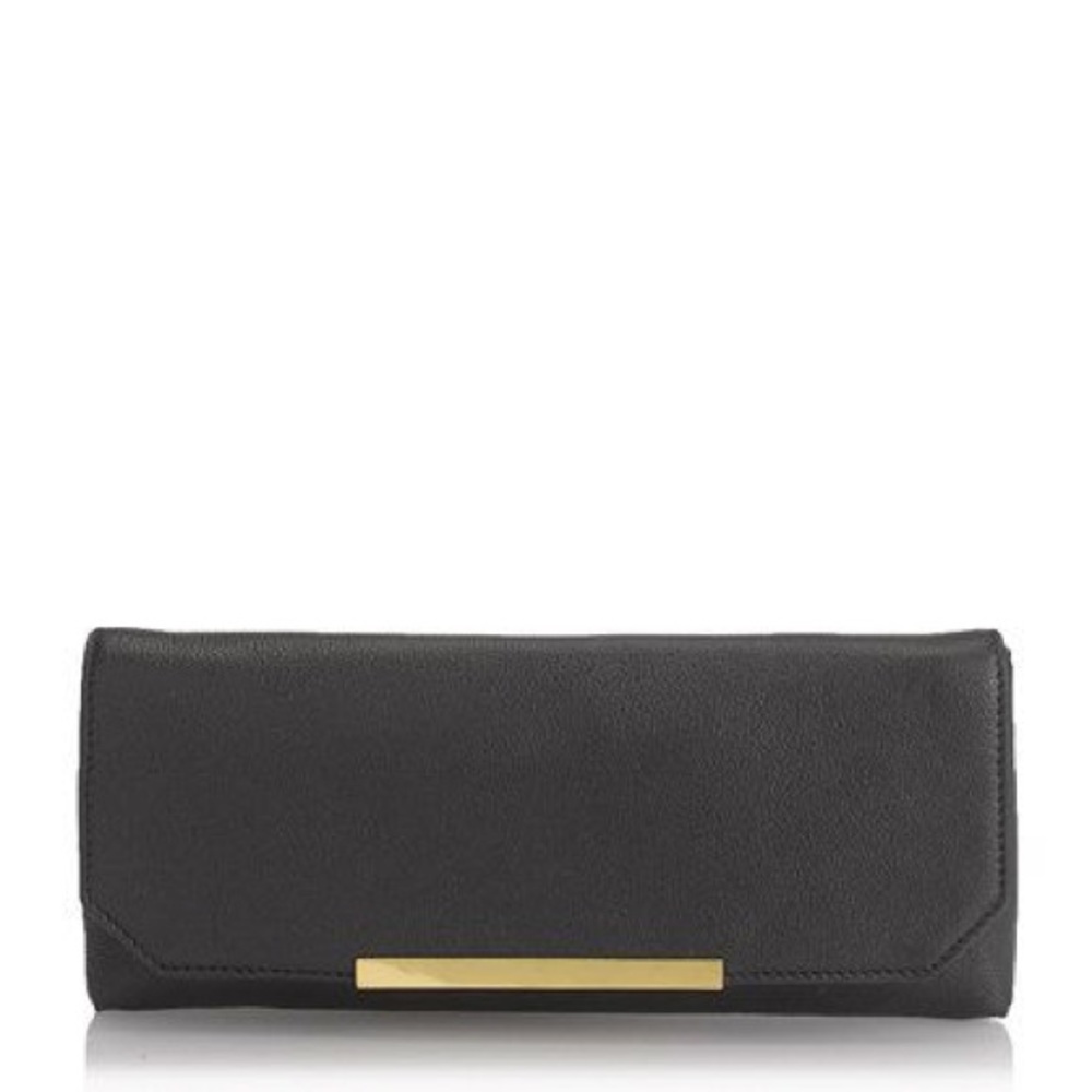 J. Crew Black Claremont Clutch